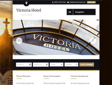 Tablet Screenshot of 4victoria-hotel.com